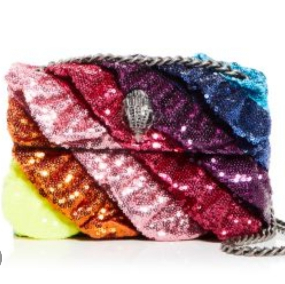 Kurt Geiger Multicolor Sequin Bag